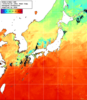 NOAA人工衛星画像:日本全域, 1週間合成画像(2025/06/20～2025/06/26UTC)