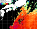 NOAA人工衛星画像:黒潮域, 1日合成画像(2025/06/26UTC)