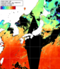 NOAA人工衛星画像:日本全域, 1日合成画像(2025/06/27UTC)