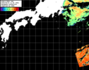 NOAA人工衛星画像:黒潮域, パス=20250627 11:59 UTC
