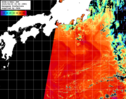 NOAA人工衛星画像:黒潮域, パス=20250630 00:54 UTC