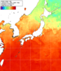 NOAA人工衛星画像:日本全域, 1週間合成画像(2025/06/25～2025/07/01UTC)