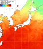 NOAA人工衛星画像:日本全域, 1週間合成画像(2025/06/27～2025/07/03UTC)