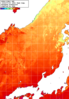 NOAA人工衛星画像:日本海, 1週間合成画像(2025/06/27～2025/07/03UTC)