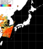 NOAA人工衛星画像:日本全域, パス=20250704 02:29 UTC
