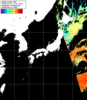 NOAA人工衛星画像:日本全域, パス=20250705 11:43 UTC
