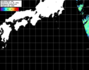 NOAA人工衛星画像:黒潮域, パス=20250705 11:38 UTC