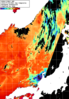 NOAA人工衛星画像:日本海, 1日合成画像(2025/07/05UTC)