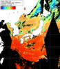 NOAA人工衛星画像:日本全域, 1日合成画像(2025/07/06UTC)