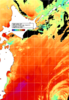 NOAA人工衛星画像:親潮域, 1日合成画像(2025/07/07UTC)