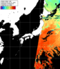 NOAA人工衛星画像:日本全域, パス=20250708 00:42 UTC