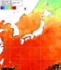 NOAA人工衛星画像:日本全域, 1週間合成画像(2025/07/02～2025/07/08UTC)