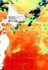 NOAA人工衛星画像:親潮域, 1日合成画像(2025/07/08UTC)