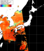 NOAA人工衛星画像:日本全域, パス=20250709 13:13 UTC