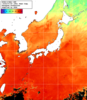 NOAA人工衛星画像:日本全域, 1週間合成画像(2025/07/03～2025/07/09UTC)
