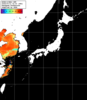 NOAA人工衛星画像:日本全域, パス=20250711 02:47 UTC