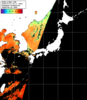 NOAA人工衛星画像:日本全域, パス=20250712 02:17 UTC