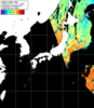 NOAA人工衛星画像:日本全域, パス=20250712 11:53 UTC