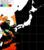 NOAA人工衛星画像:日本全域, パス=20250712 13:37 UTC