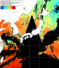NOAA人工衛星画像:日本全域, 1日合成画像(2025/07/12UTC)