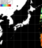 NOAA人工衛星画像:日本全域, パス=20250713 00:14 UTC