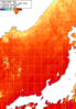 NOAA人工衛星画像:日本海, 1週間合成画像(2025/07/11～2025/07/17UTC)