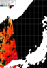 NOAA人工衛星画像:日本海, パス=20250720 13:22 UTC