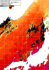 NOAA人工衛星画像:日本海, 1日合成画像(2025/07/21UTC)