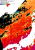 NOAA人工衛星画像:日本海, 1日合成画像(2025/07/22UTC)