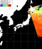 NOAA人工衛星画像:日本全域, パス=20250724 11:44 UTC