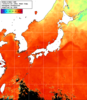 NOAA人工衛星画像:日本全域, 1週間合成画像(2025/07/18～2025/07/24UTC)