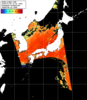 NOAA人工衛星画像:日本全域, パス=20250725 12:50 UTC