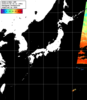 NOAA人工衛星画像:日本全域, パス=20250728 00:13 UTC