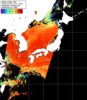 NOAA人工衛星画像:日本全域, パス=20250728 01:57 UTC