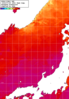 NOAA人工衛星画像:日本海, 1週間合成画像(2025/07/22～2025/07/28UTC)