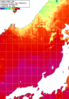 NOAA人工衛星画像:日本海, 1日合成画像(2025/07/29UTC)