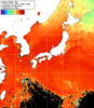 NOAA人工衛星画像:日本全域, 1週間合成画像(2025/07/24～2025/07/30UTC)