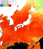 NOAA人工衛星画像:日本全域, 1週間合成画像(2025/07/27～2025/08/02UTC)