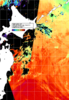 NOAA人工衛星画像:親潮域, 1日合成画像(2025/08/04UTC)