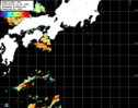 NOAA人工衛星画像:黒潮域, パス=20250808 13:20 UTC