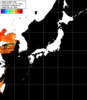 NOAA人工衛星画像:日本全域, パス=20250810 02:50 UTC