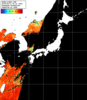 NOAA人工衛星画像:日本全域, パス=20250811 02:23 UTC