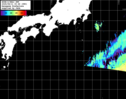 NOAA人工衛星画像:黒潮域, パス=20250811 00:46 UTC