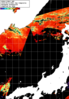 NOAA人工衛星画像:日本海, 1日合成画像(2025/08/11UTC)
