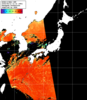 NOAA人工衛星画像:日本全域, パス=20250812 13:14 UTC