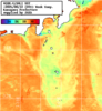 NOAA人工衛星画像:神奈川県近海, 1週間合成画像(2025/08/06～2025/08/12UTC)