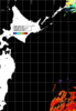 NOAA人工衛星画像:親潮域, パス=20250812 00:24 UTC