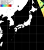 NOAA人工衛星画像:日本全域, パス=20250813 11:12 UTC