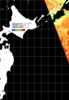 NOAA人工衛星画像:親潮域, パス=20250813 11:12 UTC