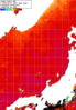 NOAA人工衛星画像:日本海, 1週間合成画像(2025/08/07～2025/08/13UTC)